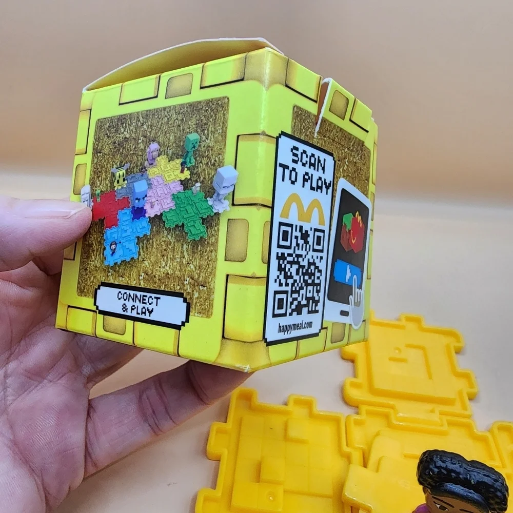 2025 McDonald’s Minecraft Movie Happy Meal #3 Gold Block & Dawn
